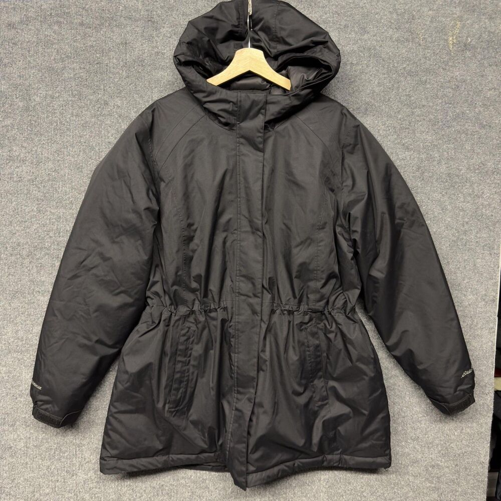 Eddie Bauer WeatherEdge Parka Womens 2XL Hooded Goose Down Waterproof Insulated
